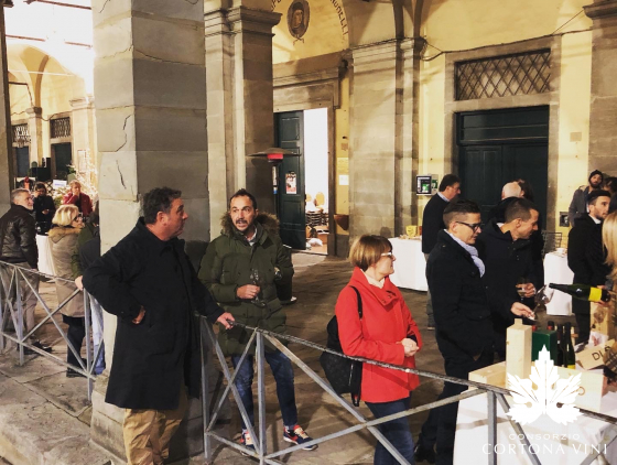Degustazione sotto le logge
